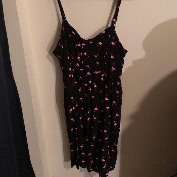 flamingo sun dress